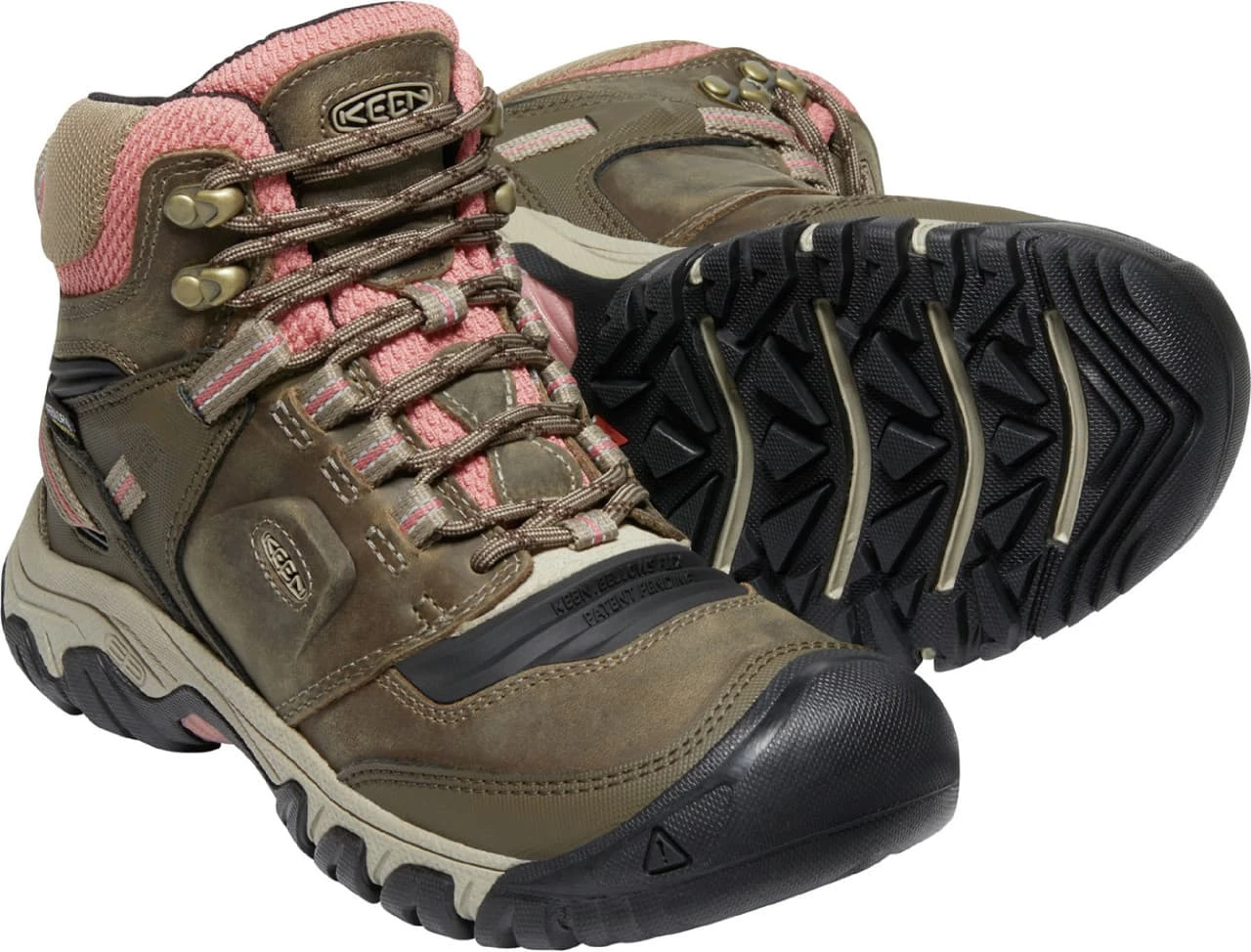 Keen Ridge Flex Mid Waterproof Light Trail Shoes - Women's - Image 5