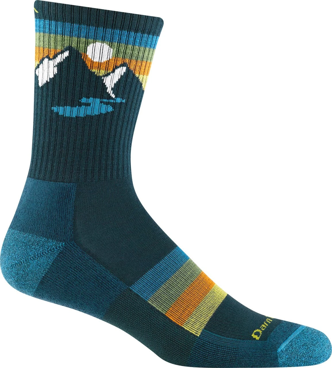 Darn Tough Sunset Ridge Lightweight Cushion Micro Crew Socks - Unisex - Image 3
