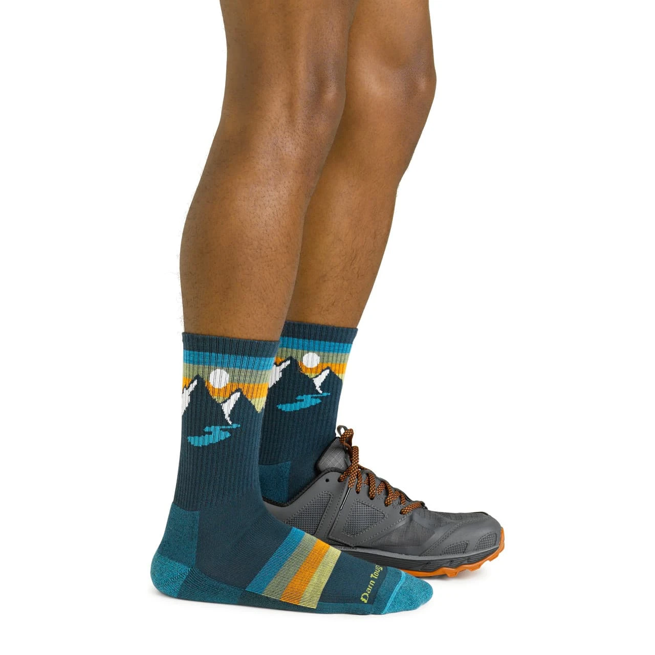 Darn Tough Sunset Ridge Lightweight Cushion Micro Crew Socks - Unisex - Image 4
