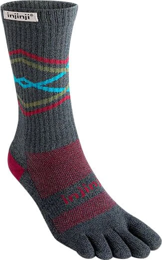 Injinji Trail Midweight Crew Coolmax Socks - Unisex - Image 3
