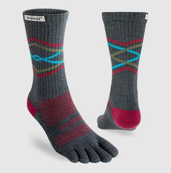 Injinji Trail Midweight Crew Coolmax Socks - Unisex - Image 5
